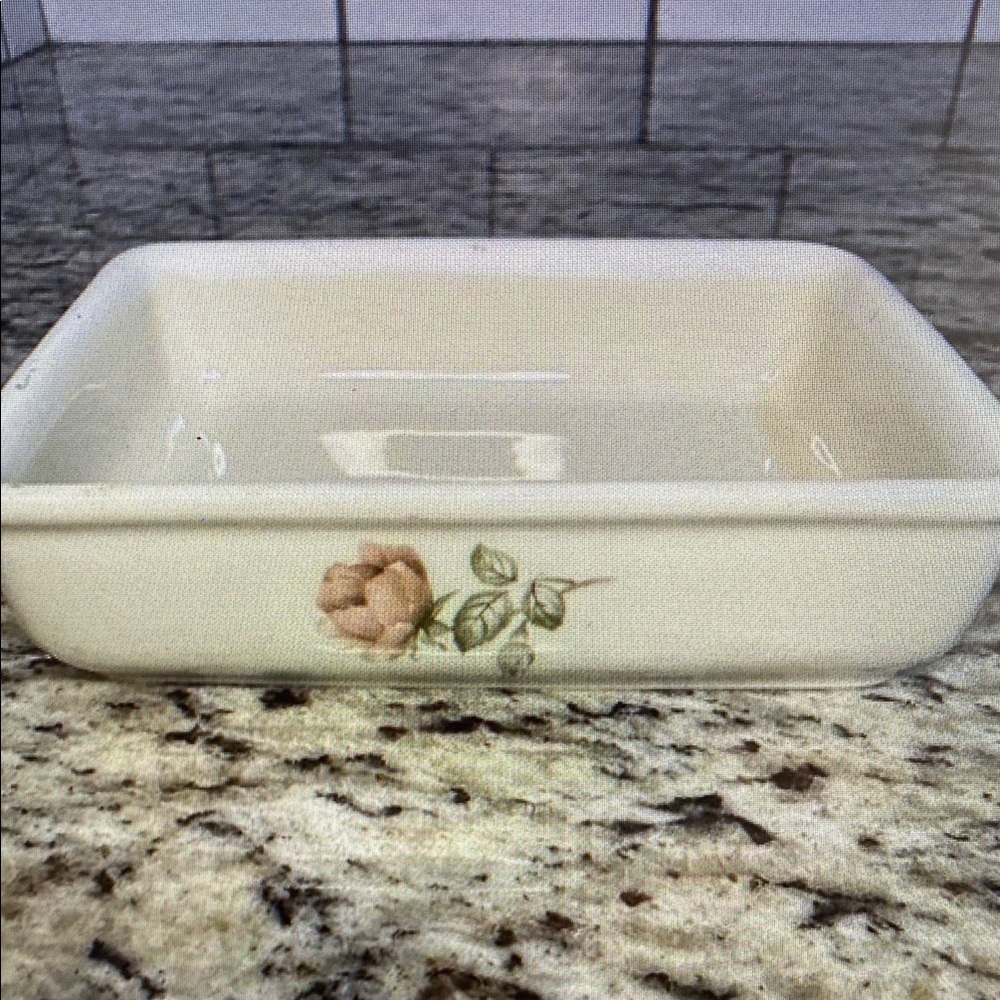 Vintage Johann Haviland Bavaria Germany Moss Rose Trinket Box/Soap Dish #534
